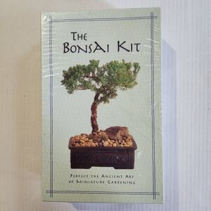 Bonsai Tree Grow Kit Running Press Miniature Gardening Set New Sealed Gift